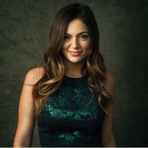 Aeropostale Bethany Mota Embroidered Crop Top